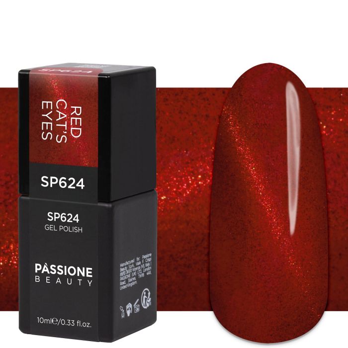 Esmalte semipermanente SP624 Red Cat’s Eyes