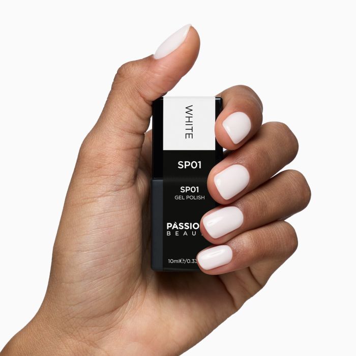 Gel Nail Polish GP01 White  detail