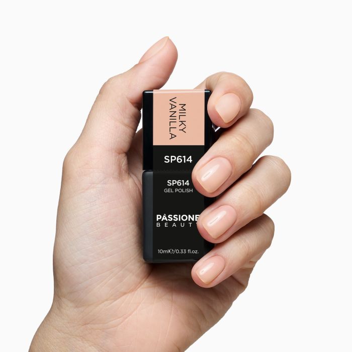 Esmalte semipermanente SP614 Milky Vanilla detalle