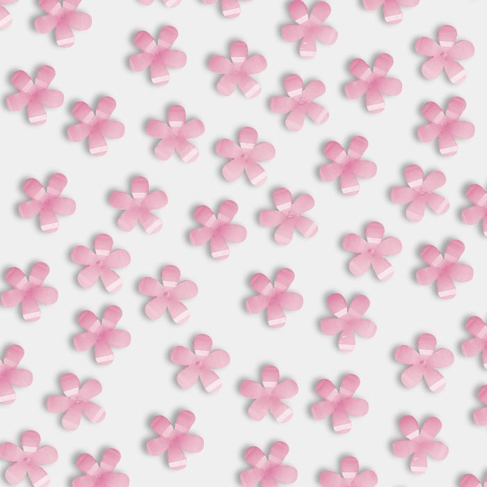 Pink Resin Flower Detail