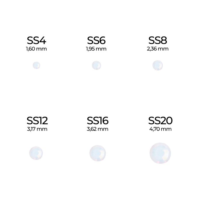 White Opal Strass SS16 detalle