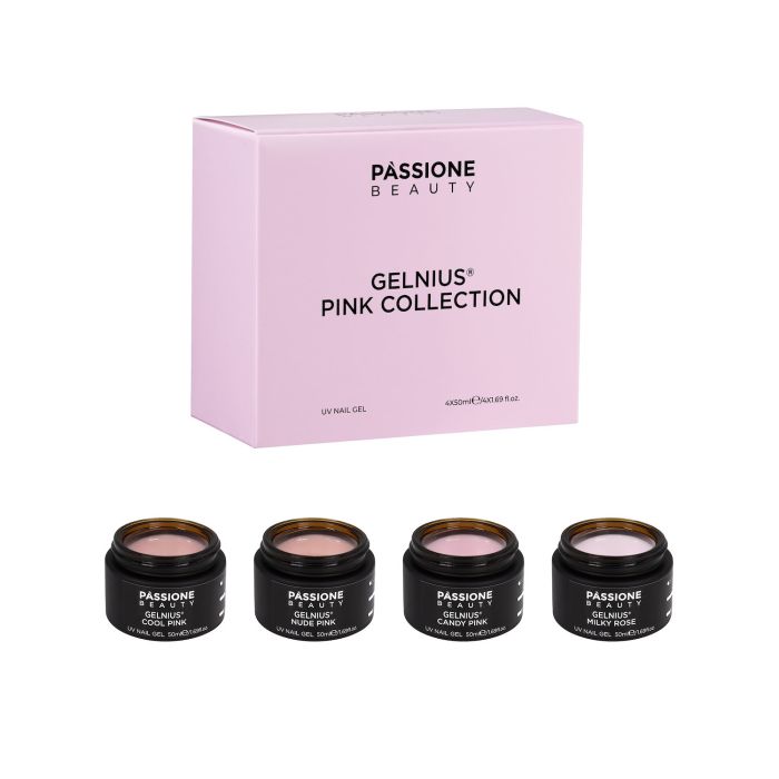 Kit GELNIUS® Pink Collection 50ml