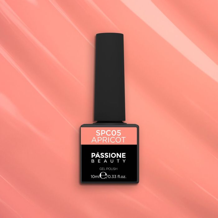 Vernis semi-permanent VSC05 Apricot - Vernis semi-permanent orange clair - détail 2