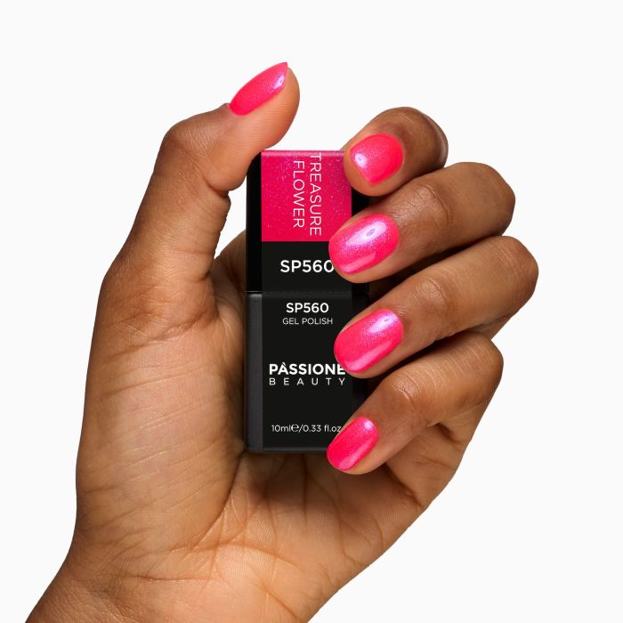 Esmalte semipermanente SP560 Treasure Flower detalle