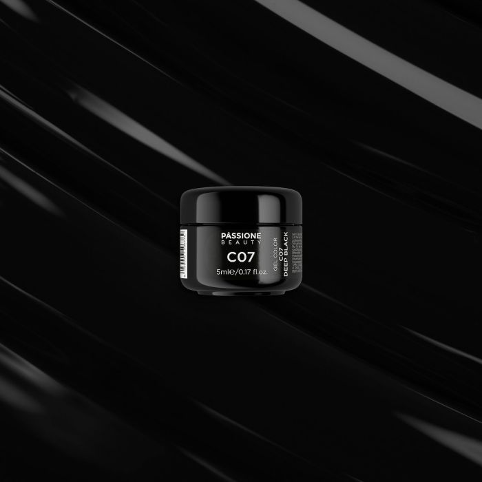 Gel Color C7 Deep Black - Gel color nero - dettaglio 3