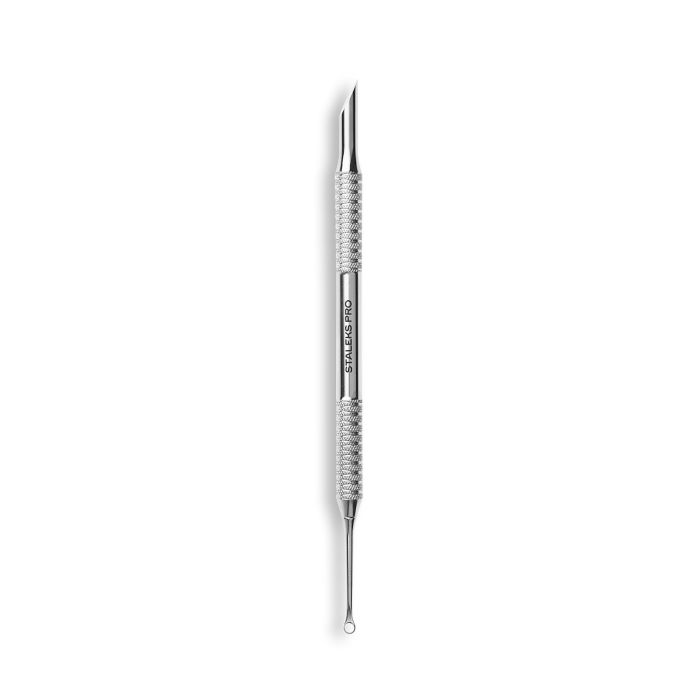Steel Cuticle Pusher with Loop Staleks
