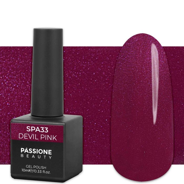 Vernis semi-permanent VSA33 Devil Pink