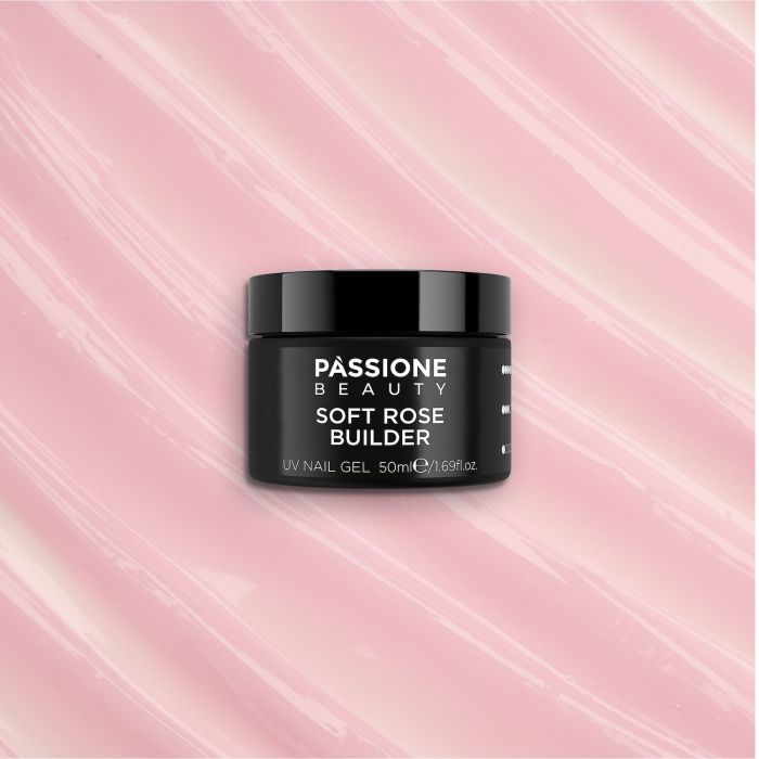 Soft Rose Builder 50 ml - Gel costruttore tissotropico rosa antico ad alta viscosità - dettaglio 3