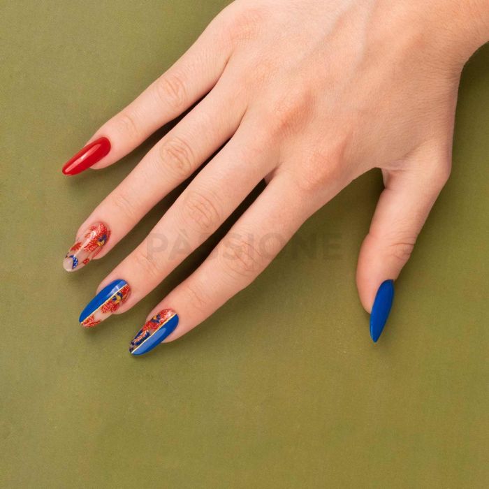 Oriental Garden - Transfer Foil detail