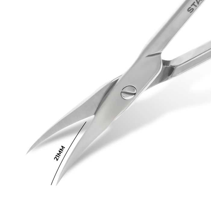 Ciseaux pour cuticules Staleks 21 mm Expert 50 détail