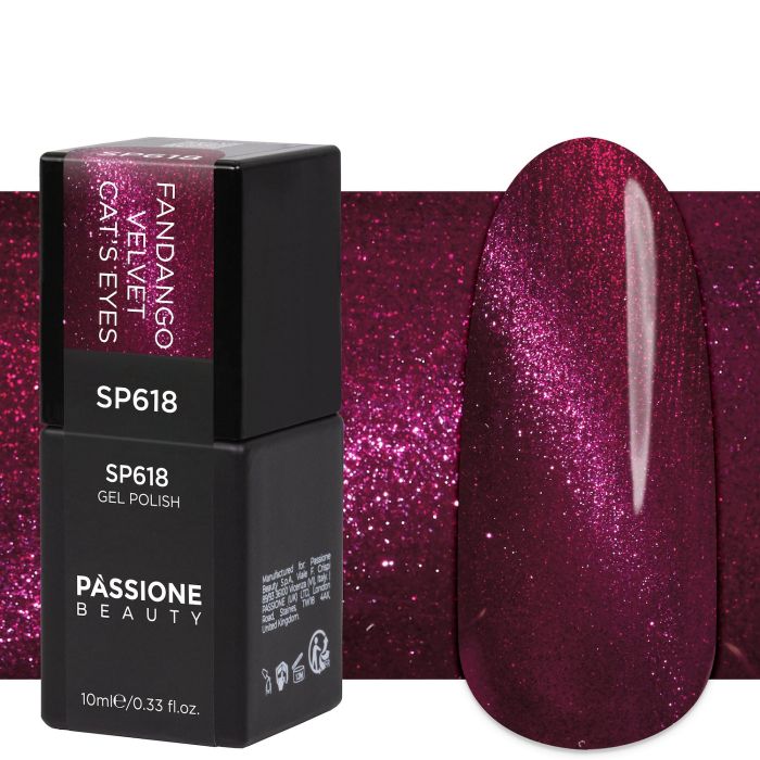 Esmalte semipermanente SP618 Fandango Velvet Cat’s Eyes