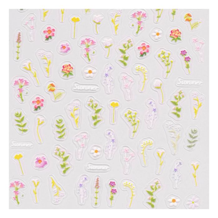 Bloom - 3D Nail Stickers detail