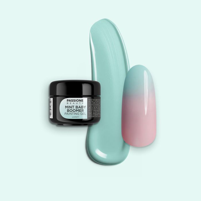 Mint Babyboomer UV Painting Gel