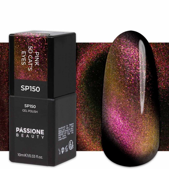 Esmalte Semipermanente SP150 Pink 5D Cat's Eyes
