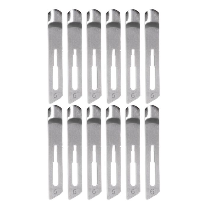 Lame Sgorbia 6 - Pack 12 pz dettaglio