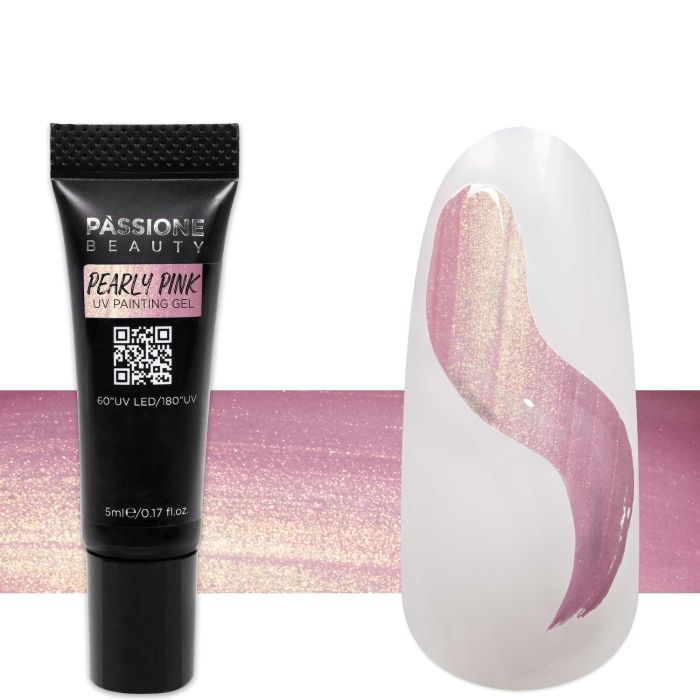 Pearly Pink UV Painting Gel