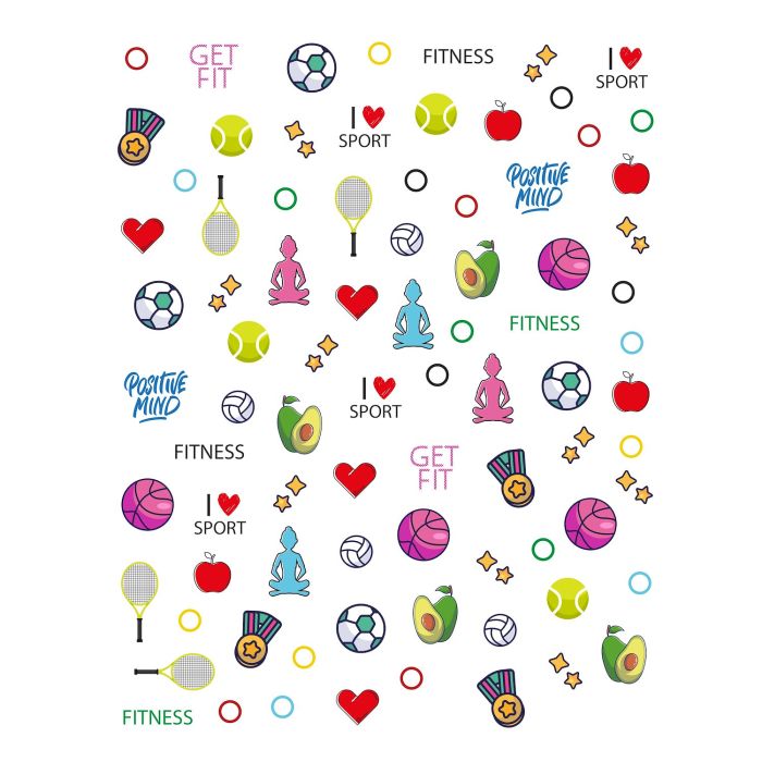 Get Fit - Stickers détail