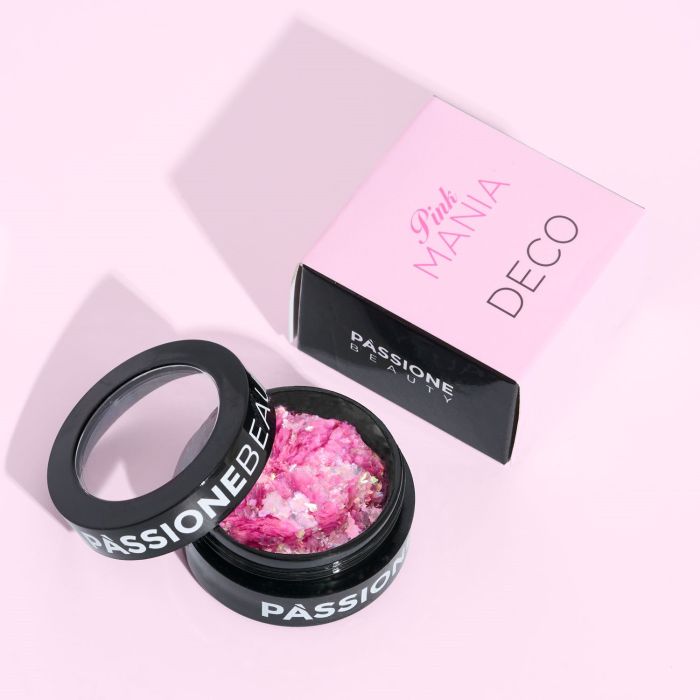 Pink Holo Flakes détail