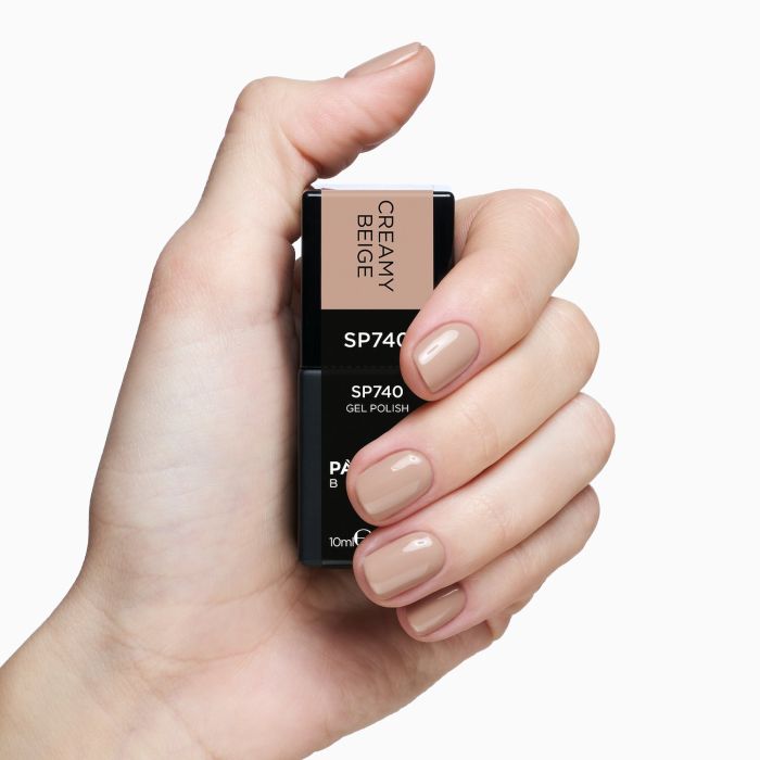 Vernis semi-permanent SP740 Creamy Beige détail