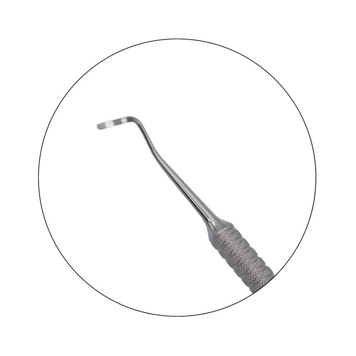 Curette Pedicure Staleks - double embouts arrondis détail