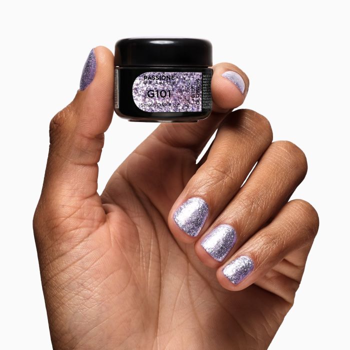Gel Glitter G101 Glowish détail