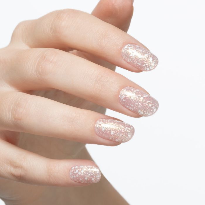 Esmalte semipermanente SP637 Snowflakes detalle