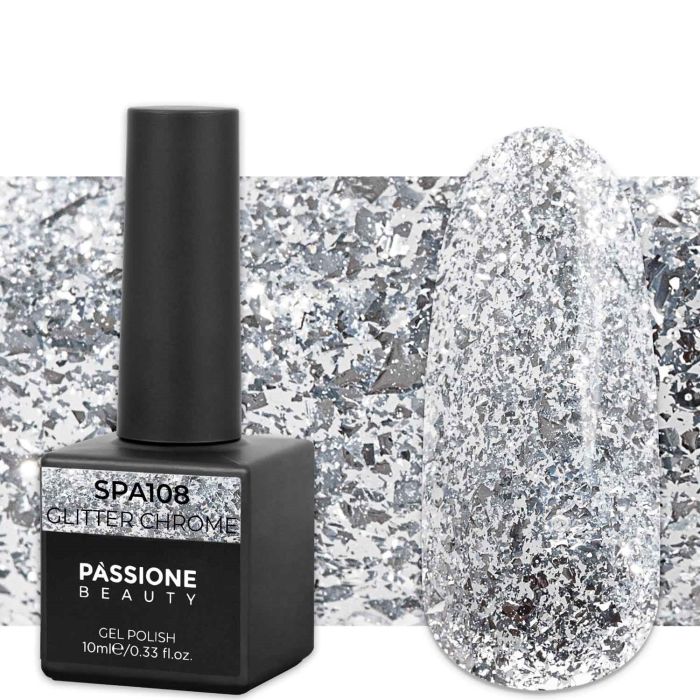 Esmalte Semipermanente EPA108 Glitter Chrome