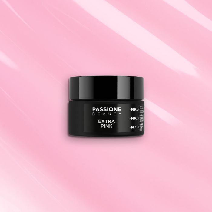 Extra Pink 15 ml - Gel de construction auto-égalisant rose vif laiteux - détail 5