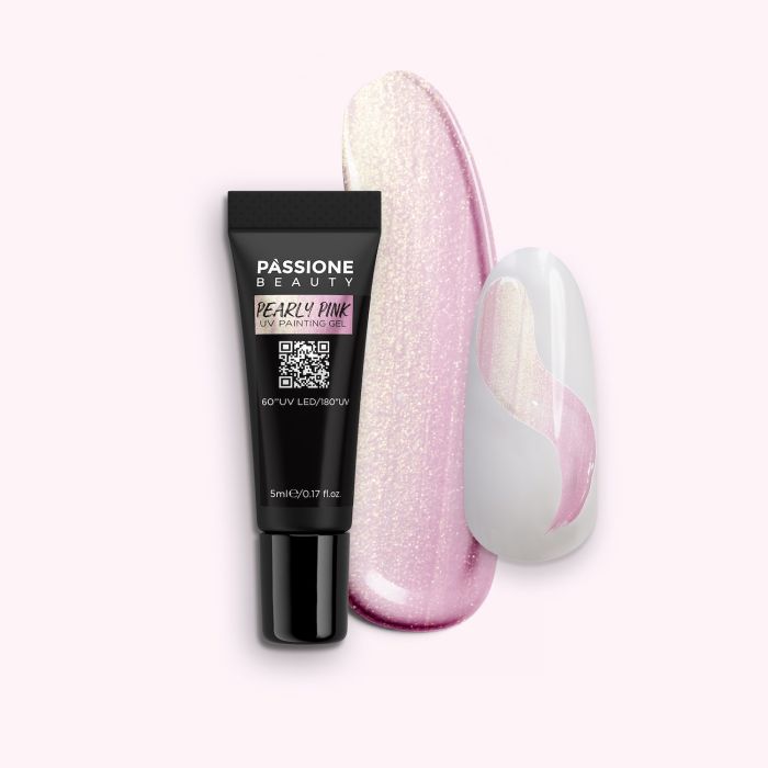 Pearly Pink UV Painting Gel