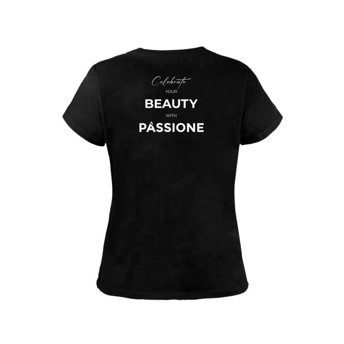 T-shirt passionebeauty – S detalle