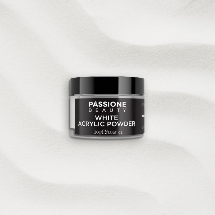 White Acrylic Powder  - White acrylic nail sculpting powder - detail 4