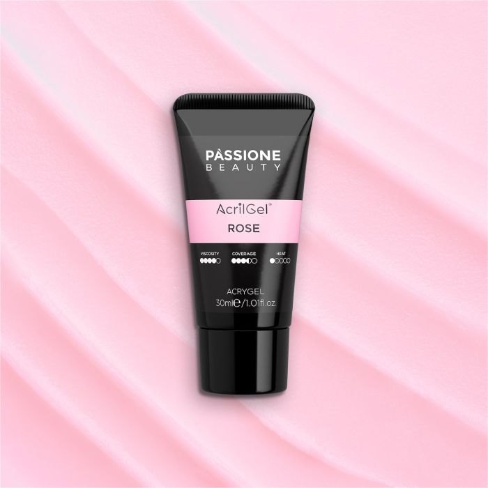 AcrilGel® Rose 30 ml - Gel acrílico rosa pastel frío cubriente - detalle 3