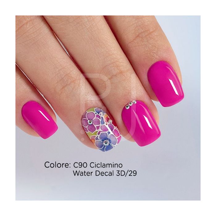 Farbgel C90 Cyclamen Detail