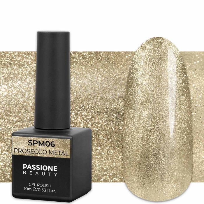 Vernis semi-permanent VSM06 Prosecco Metal