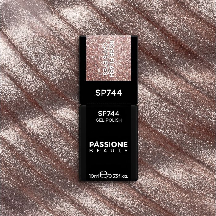 Gel Nail Polish SP744 Rose Flash Cat’s Eyes - Rose Flash Cat’s Eyes Gel Polish - detail 1