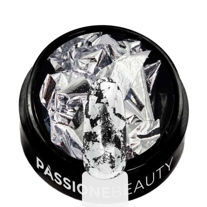 Silver Chrome Leaf