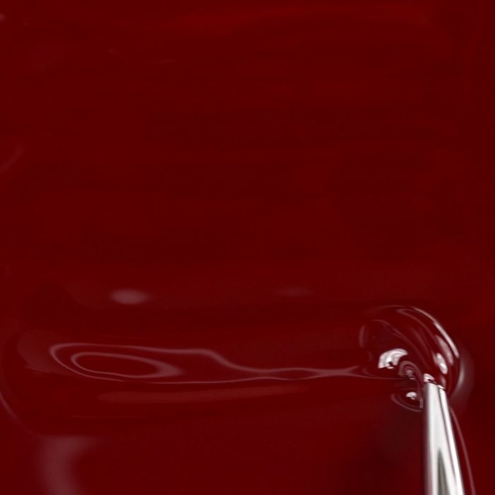 Application of Gel Nail Polish SP644 Deep Love