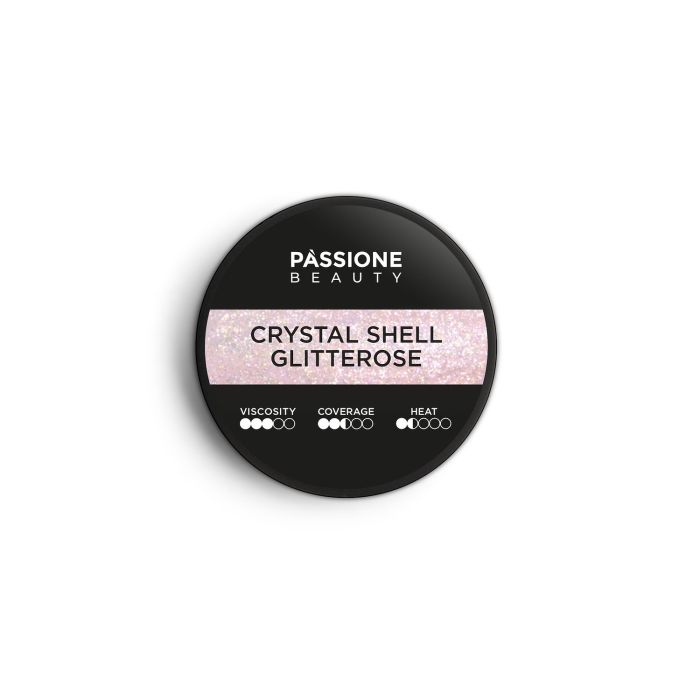 Gel de construction Crystal Shell Glitterose - 15ml détail
