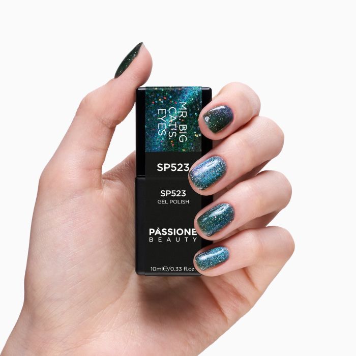 Gel Nail Polish SP523 Mr Big Cat's Eyes detail