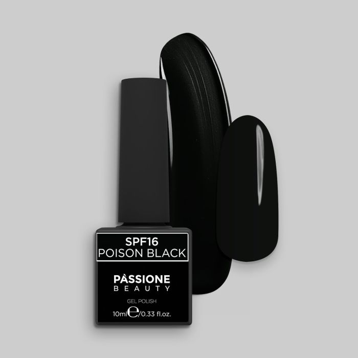 UV Nagellack SNF16 Poison Black