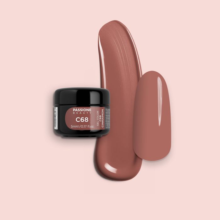 Gel Color C68 Cinnamon