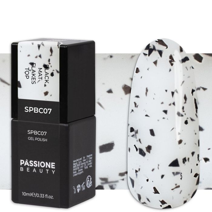 Black Mat Flakes Top 10 ml