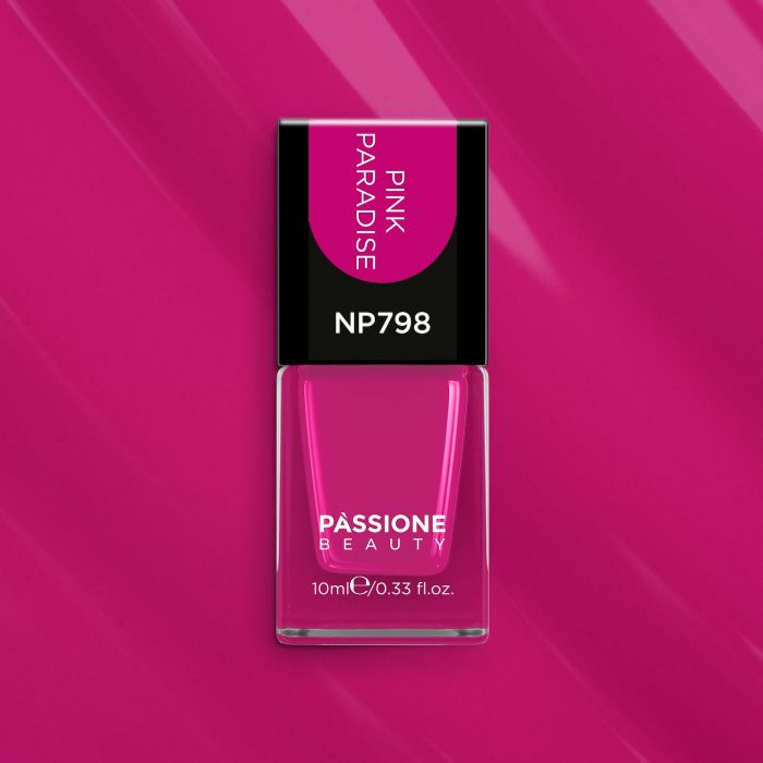 Esmalte NP798 Pink Paradise - Esmalte fucsia - detalle 2