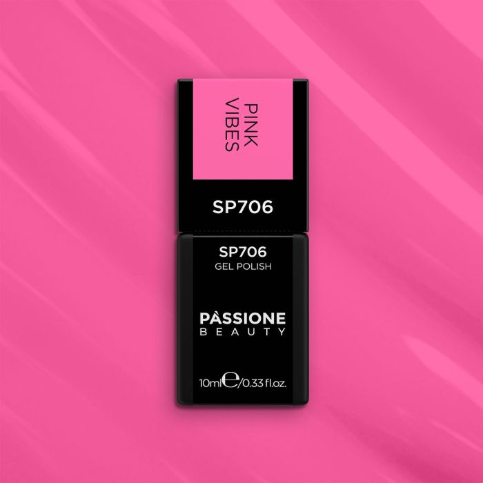 Gel Nail Polish SP706 Pink Vibes - Pink Gel Polish - detail 3