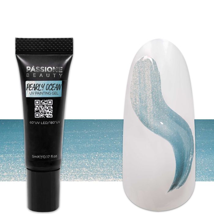 Pearly Ocean UV Painting Gel
