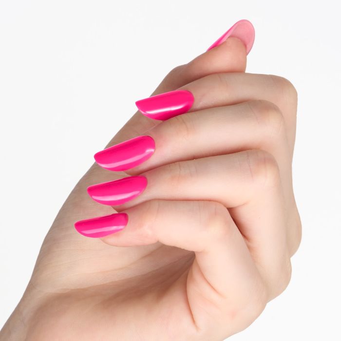 Esmalte semipermanente SP694 Fiesta Pink detalle