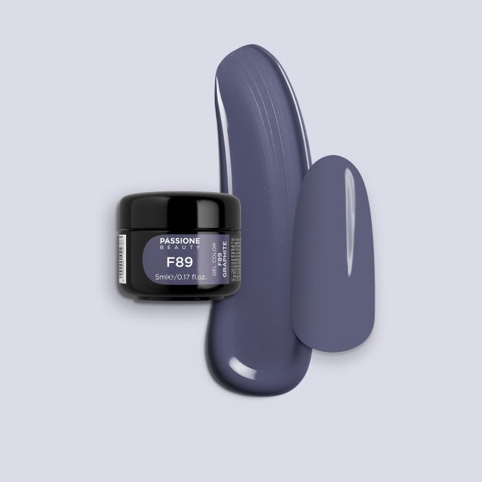 Gel colour F89 Graphite