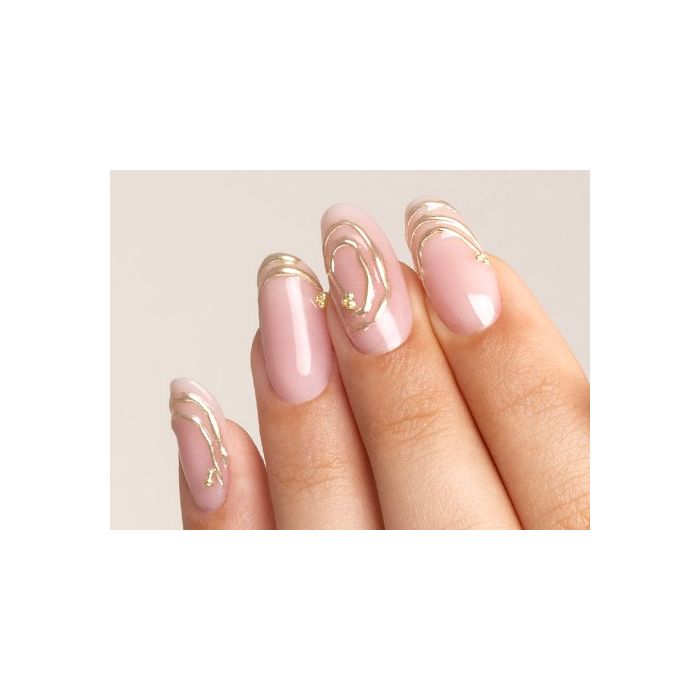 Chrome Gold | Unghie 3D