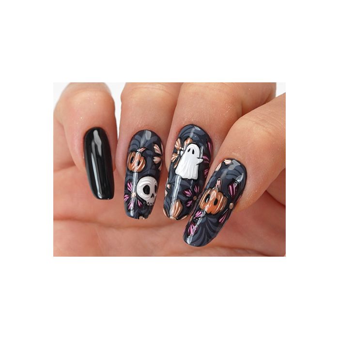 Spooktacular Nails | Uñas de Halloween