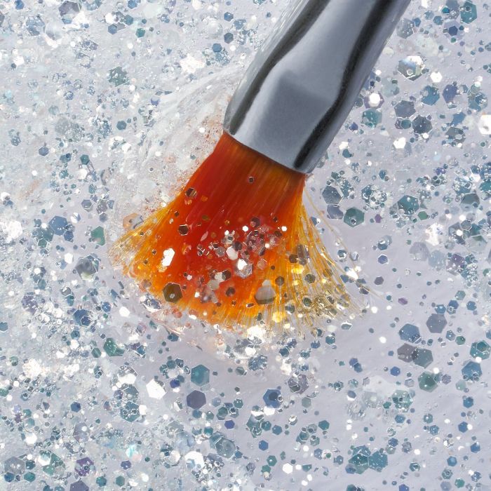 Builder Gel Frosty Silver 50 ml detail